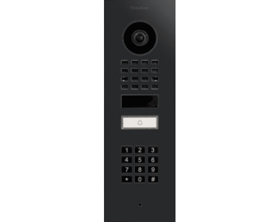 DoorBird IP Video Door Station D1101KV encastré-mount Graphite noir (Polar Raven)