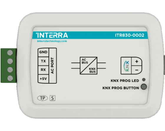 Interra Contrôle KNX de climatiseur Split AC Daikin ITR830-0002