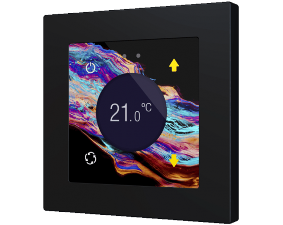 Zennio Flat RGB 55 Display - ZVIFR55D - ZVIFR55DC360