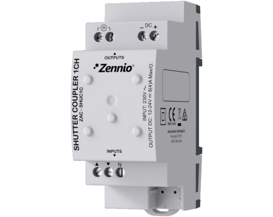 Zennio Shutter Coupler 1CH - ZAC-SHUC1C