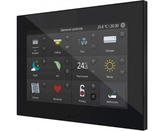 Zennio Z70 v2 Écran tactile capacitif couleur de 7" ZVIZ70V2A général controls
