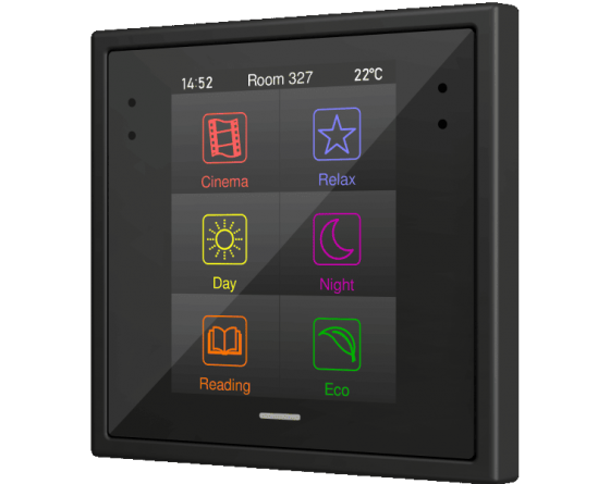 Zennio KNX Écran tactile capacitif de 2,8" ZVIZ28A