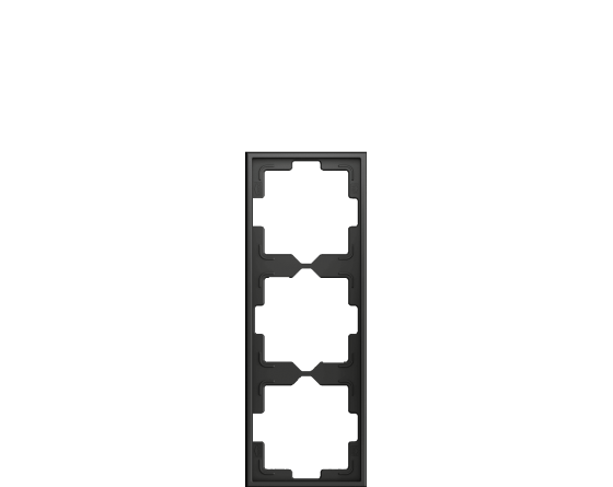 Zennio ZS70.cadre - 3 modules - ZS70FM3A