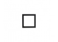 Eelectron OL-U - cadre 1 gang frame for KNX switch OL-U regular version - PO71A01PL-3  - PLASTIQUE PEINT EN NOIR