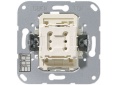JUNG Bouton poussoir simple KNX à voyant - point milieu 4071.02 LED