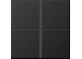 JUNG Enjoliveur 4 voies, F40 - Série LS - LS404TSA - AL2404TSA - ES2404TSA