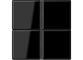 JUNG Enjoliveur 4 voies, F40 - Série LS - LS404TSA - AL2404TSA - ES2404TSA