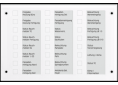 JUNG Mini-tableau de supervision-IP54-KNX à voyant - MBT2424WW