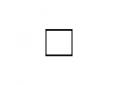 Ekinex - cadre 1 poste pour bouton KNX  version standard - EK-FOQ-GAE -Intense black RAL 9005