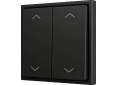 Zennio Enjoliveur 2 touches bouton poussoir soft Icônes de volets - ZS70CSOFT24SHA