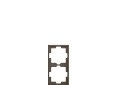 Zennio ZS70.cadre - 2 modules - ZS70FM2M