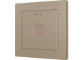 Zennio Tecla RGB 55  1 bouton Champagne - ZVITR55x1C