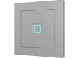 Zennio Tecla RGB 55  1 bouton argent - ZVITR55x1S