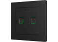 Zennio Tecla RGB 55  2 boutons anthracite - ZVITR55x2A