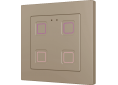 Zennio Tecla RGB 55  4 touches Champagne - ZVITR55x4C