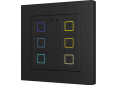 Zennio Tecla RGB 55  6 boutons anthracite - ZVITR55x6A