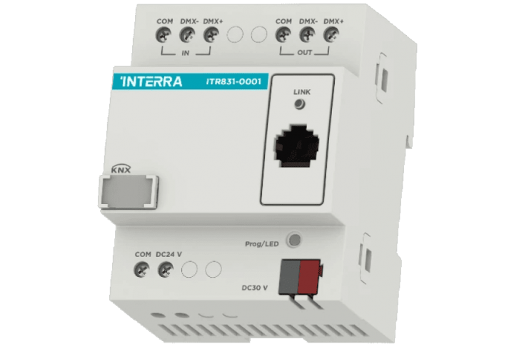 Interra Passerelle  KNX-DMX    ITR831-0001