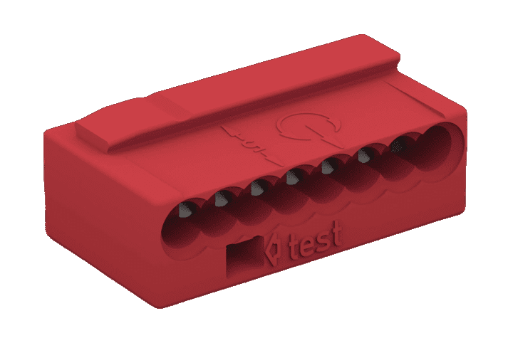 Wago 243-808 Connecteur rouge 8 trous BUS KNX