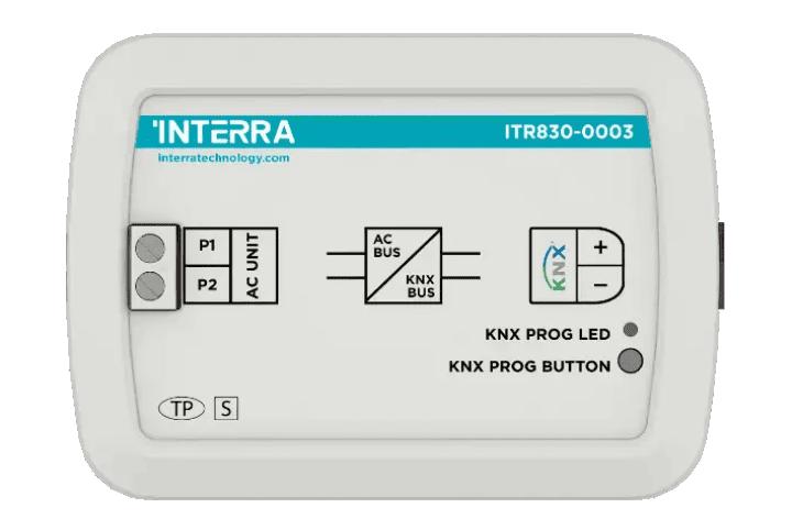 Interra Contrôle KNX de climatiseur Sky AC Daikin ITR830-0003