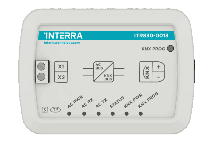 Interra Contrôle KNX de climatiseur Midea VRF AC ITR830-0013