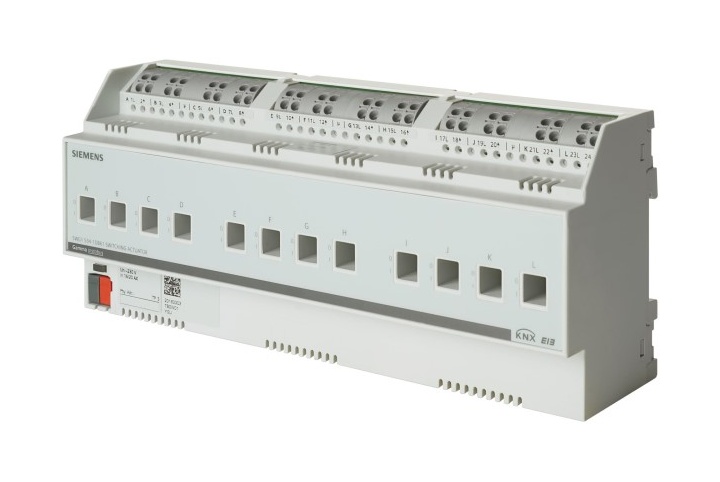 Siemens KNX Actionneur de commutation 12 x 10 A - 5WG1532-1DB61