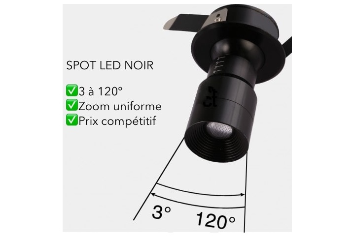 Spot-angle variable-Encastrable