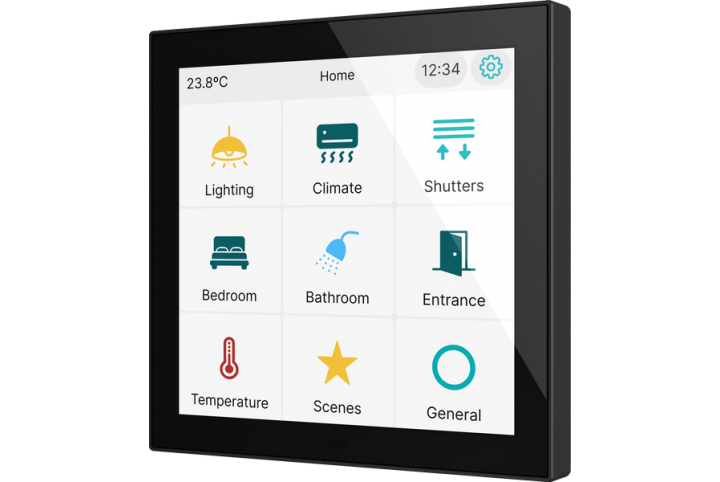 Zennio KNX CX40 Écran tactile 4” ZVICX40A-ZVICX40W-ZVICX40S-ZVICX40C-ZVICX40M