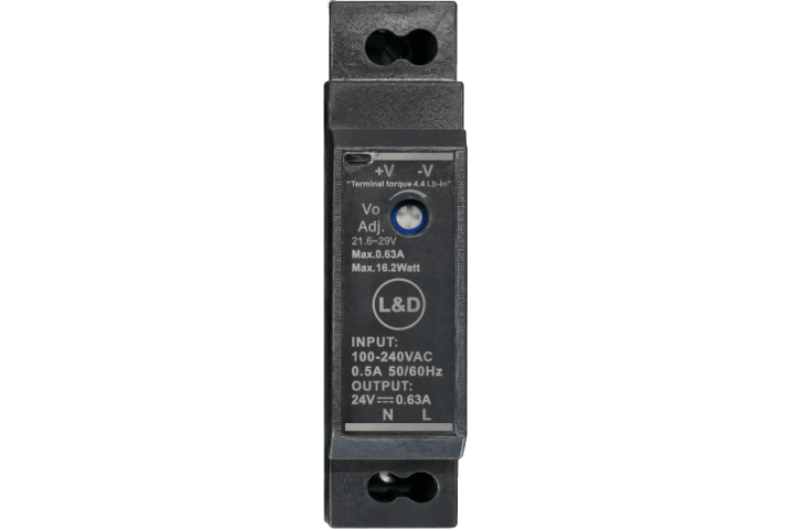 L&D Alimentation 24V DC 0,63A installation Rail Din HDR-15-24