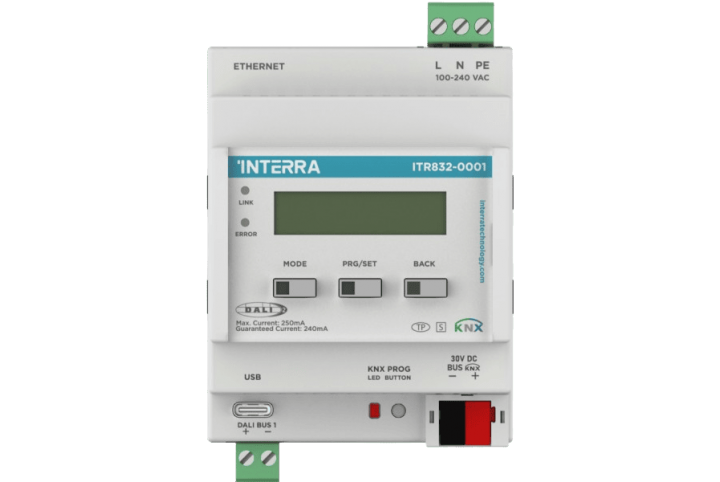 Interra Passerelle KNX-DALI 1 canal ITR832-0001