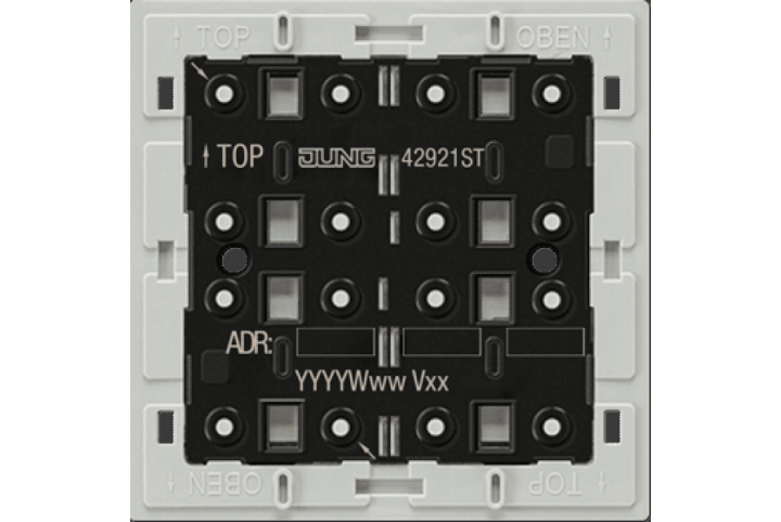 JUNG-F40-KNX platine de commande 2 voies-42921 ST