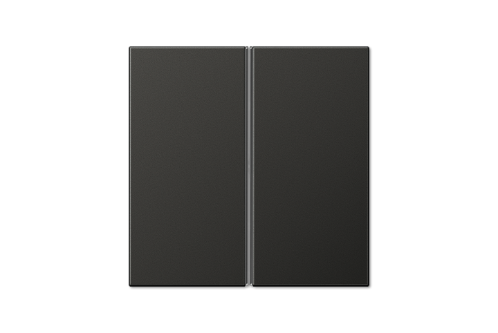 Ensemble mécanisme KNX platine de commande 2 voies multifonctions titane