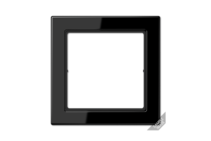 Cadre Flat 3 postes JUNG noir