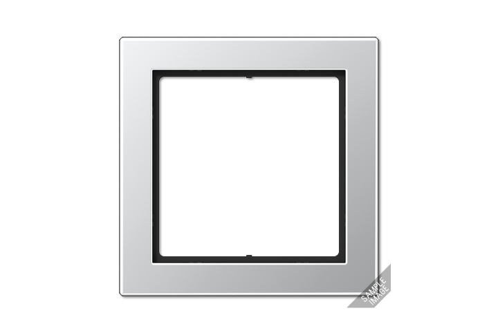 Cadre Flat 3 postes JUNG aluminium