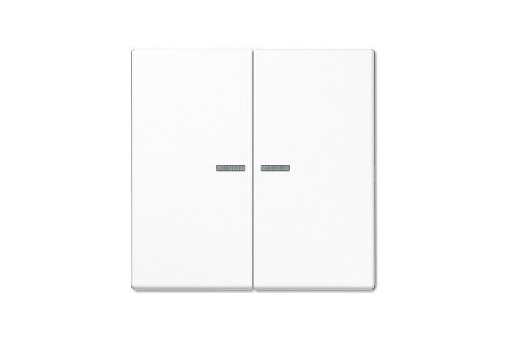 Ensemble Mécanisme KNX Bouton poussoir 2 voies simple