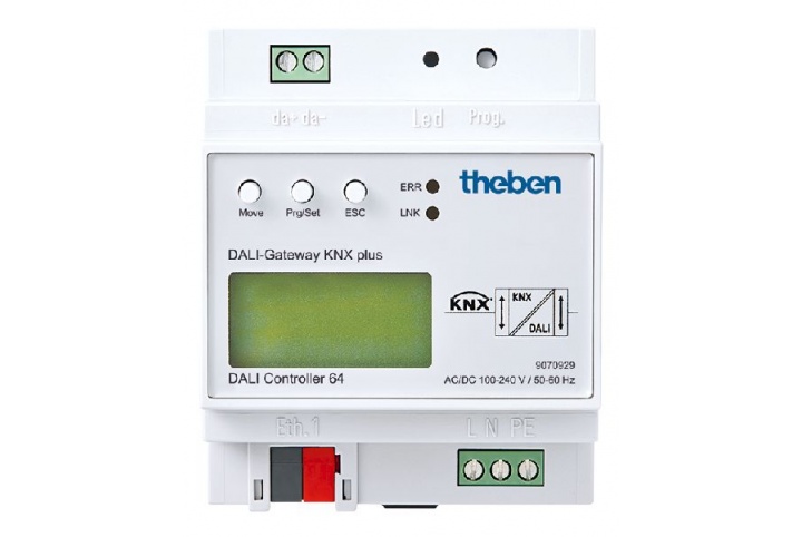 Theben Passerelle DALI-Gateway KNX plus 9070929