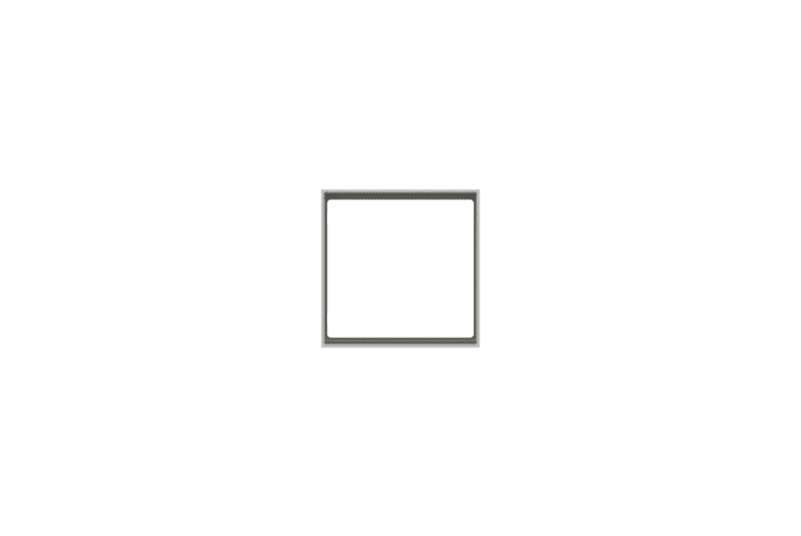 Ekinex - cadre 1 poste pour bouton KNX  version standard - EK-FOQ-GA