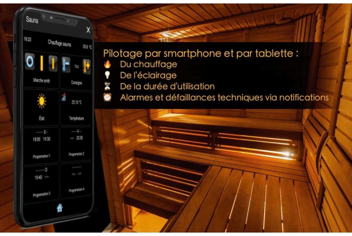 Pilotage sauna
