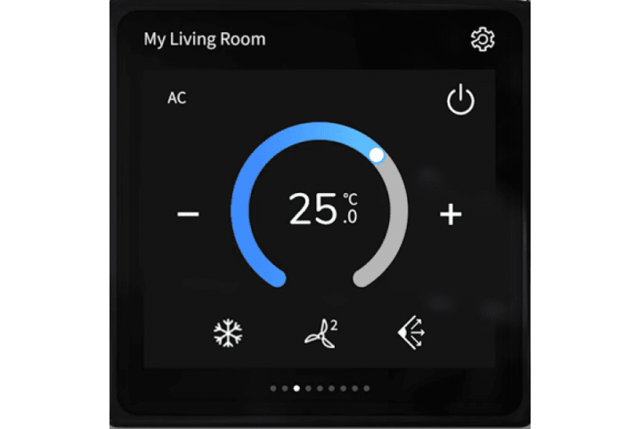 Schneider - KNX - Ecran Tactile - 4 ''- MTN6215-0410