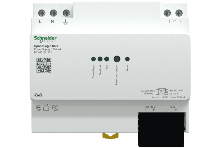 Schneider alimentation KNX - 1280mA - MTN6513-1201