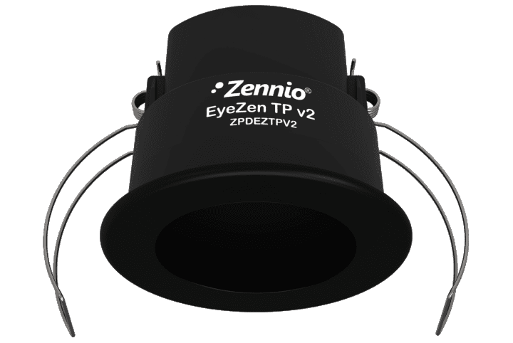 Zennio EyeZen TP v2 Détecteur de mouvement KNX avec détecteur de luminosité ZPDEZTPV2A