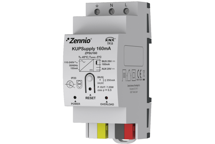 Zennio alimentation KNX KUPSupply 160 mA ZPSU160