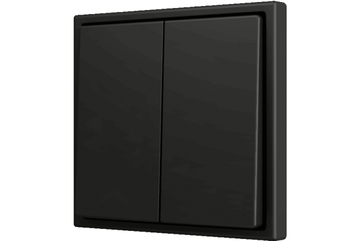 Zennio Enjoliveur 2 touches bouton poussoir soft - ZS70CSOFT2