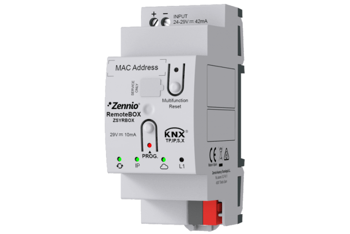 Zennio RemoteBOX - Dispositif pour le contrôle à distance KNX-ZSYRBOX