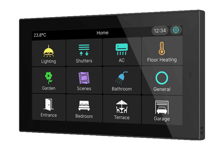 Zennio  CX50 Écran tactile 5”  KNX ZVICX50A   ZVICX50S   ZVICX50W  ZVICX50C   ZVICX50M