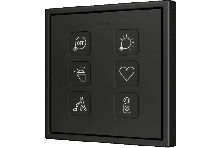 Zennio KNX Tecla 70 bouton  X1-X2-X4-X6 ZVIT70X1 ZVIT70X1-ZVIT70X2-ZVIT70X4-ZVIT70X6
