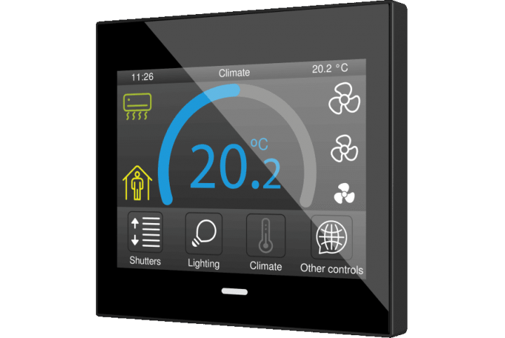 Zennio Z35 v3 Écran tactile  3.5” ZVIZ35V3A   ZVIZ35V3S   ZVIZ35V3W   ZVIZ35V3C   ZVIZ35V3M